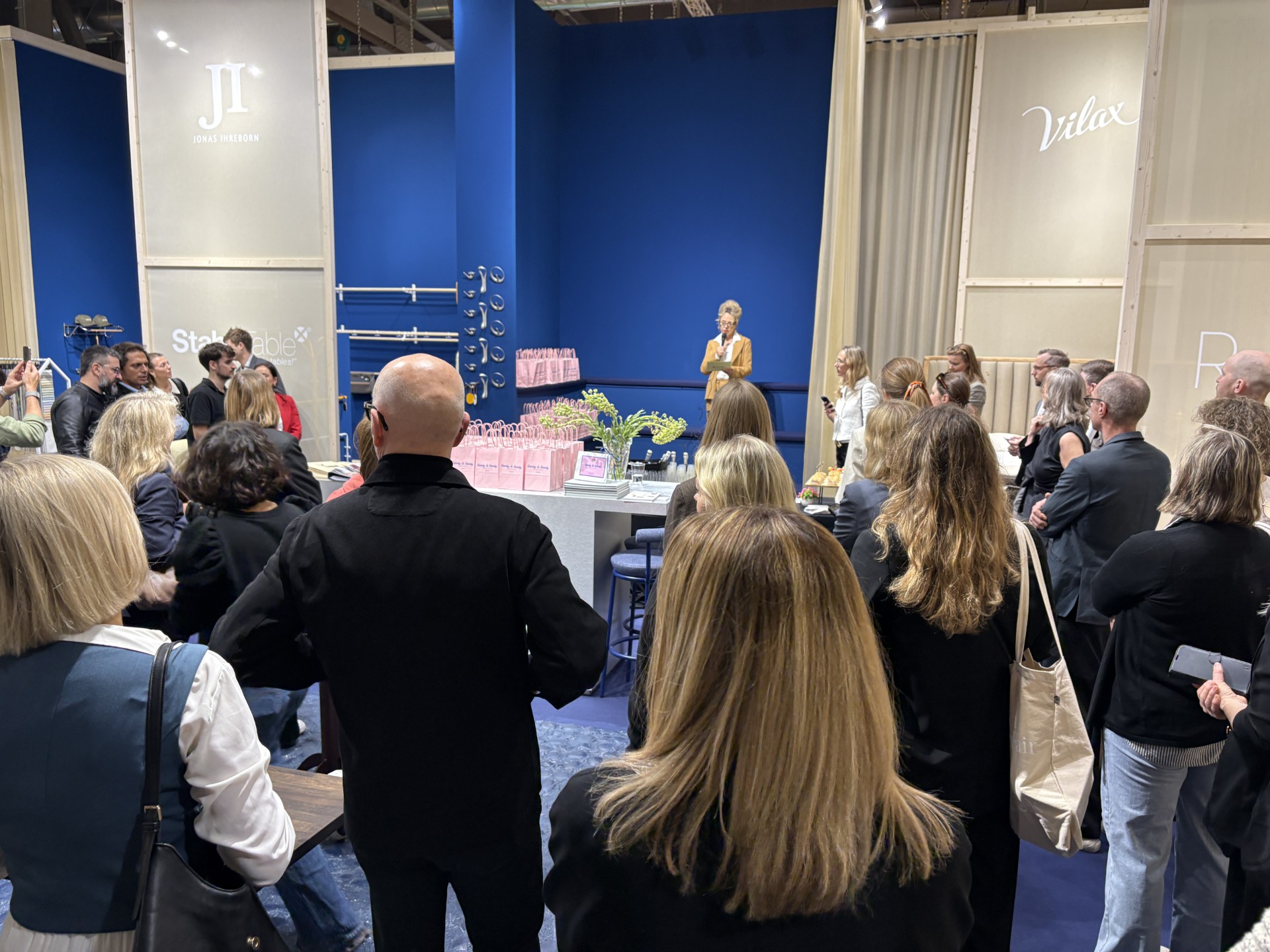 Invigning av den svenska paviljongen. 