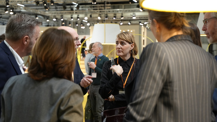 Bild från arkitektmingel Stockholm Furniture Fair