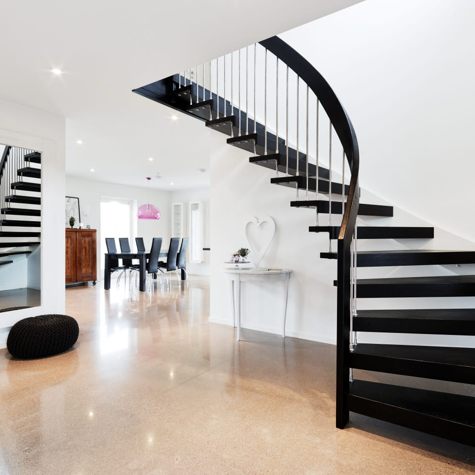 Atab-trappan, inomhusmiljö