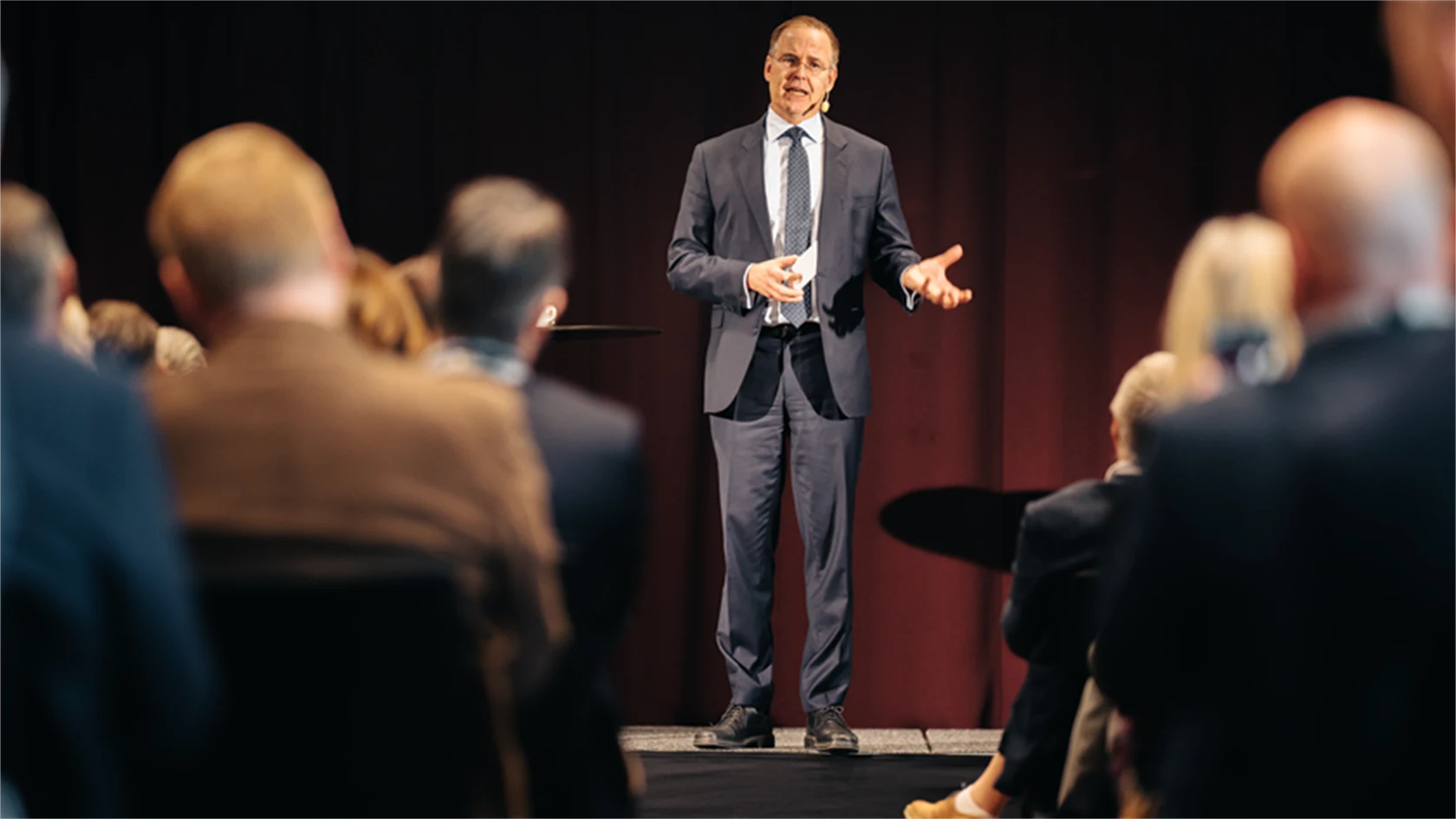 Anders Borg på TMFs årsmöte.