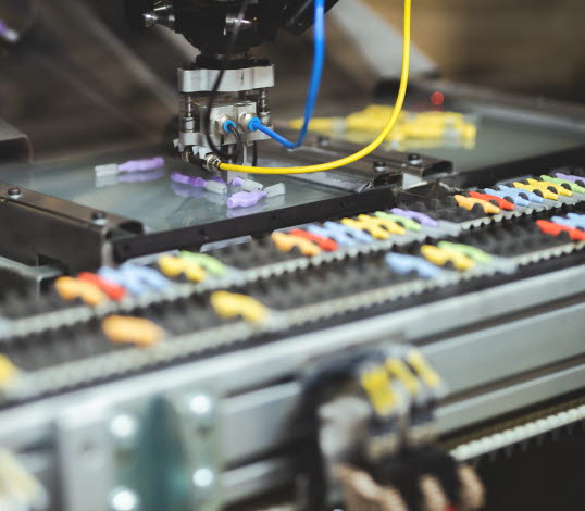 Produktionsmiljö på TePe.