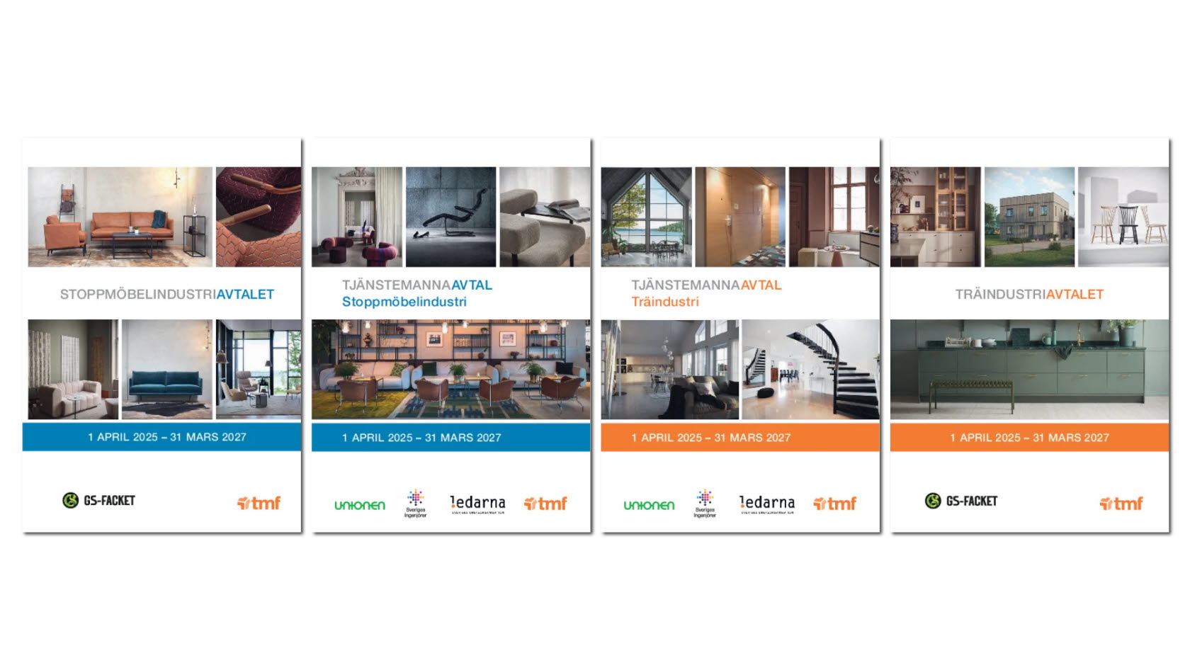 TMF:s fyra kollektivavtal 2025-2027