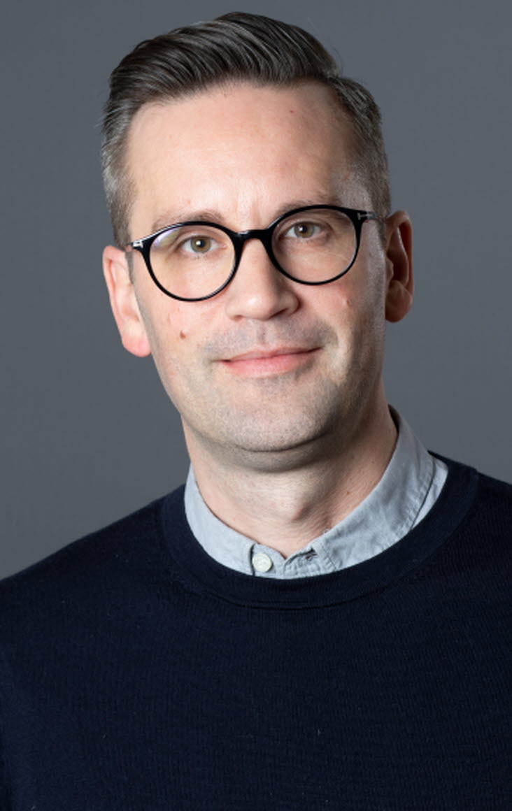 Christian Biller, varumärkesstrateg på Svenska Institutet. 