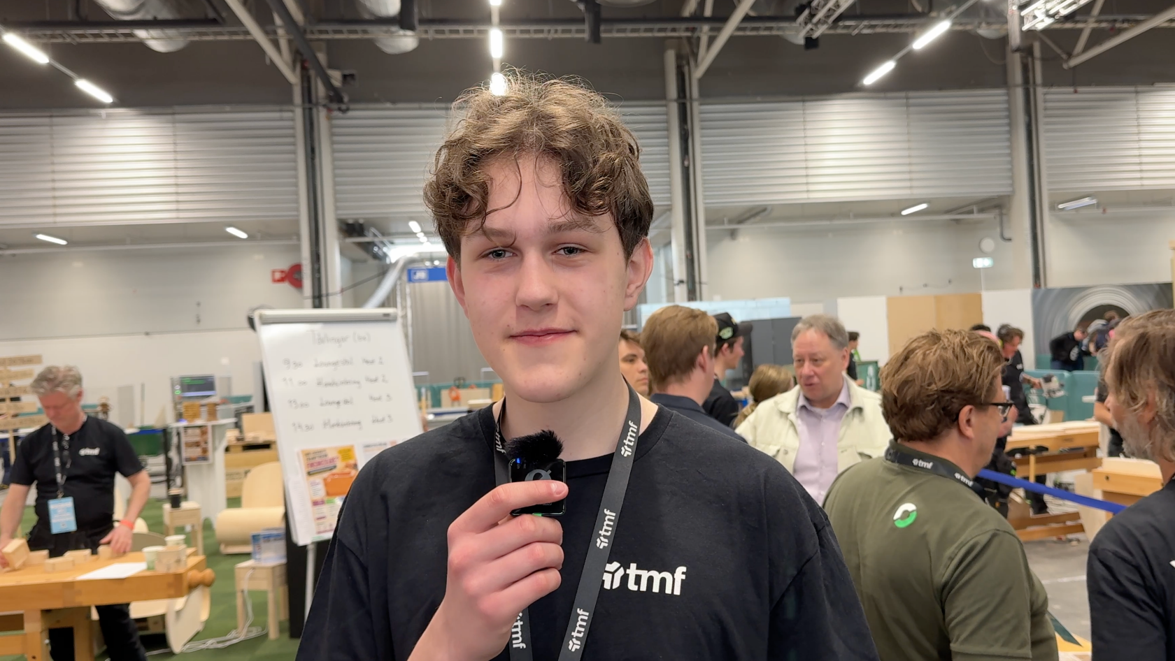 Simon Flodin, Simon Flodin, elev på Östrabo yrkesgymnasium i Uddevalla.
