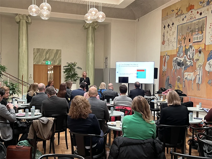 20230125 Cecilia Ask Engström - seminarium om immaterialrätt i riksdagen