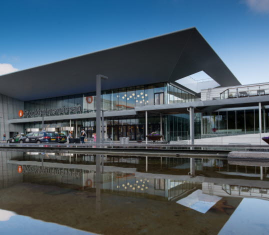 Stockholmsmässan - huvudentré.