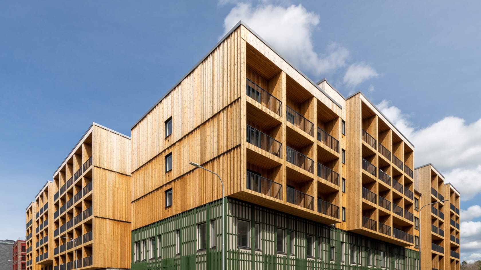 Hus med trästomme - Moelven.