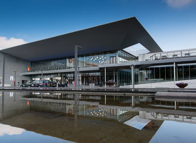 Stockholmsmässan - huvudentré.