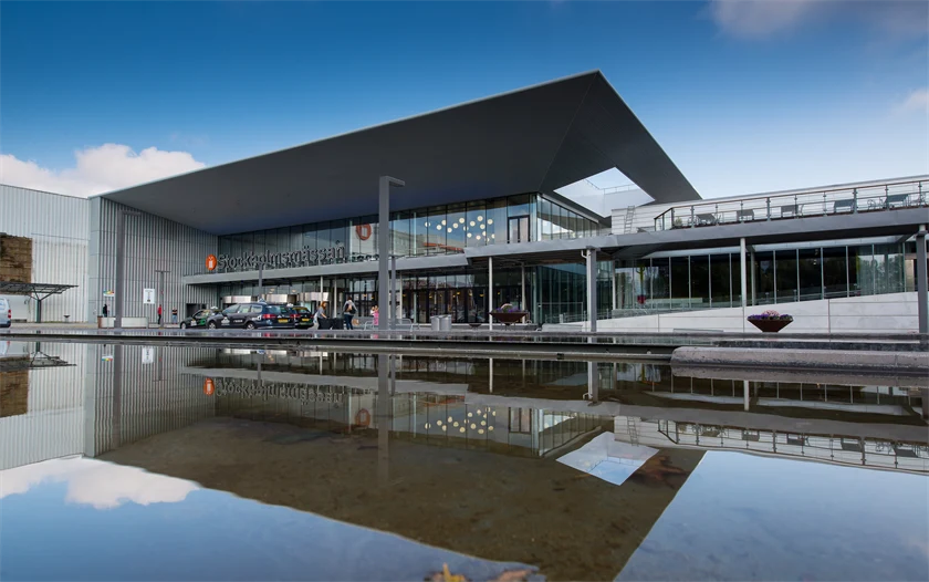 Stockholmsmässan - huvudentré.