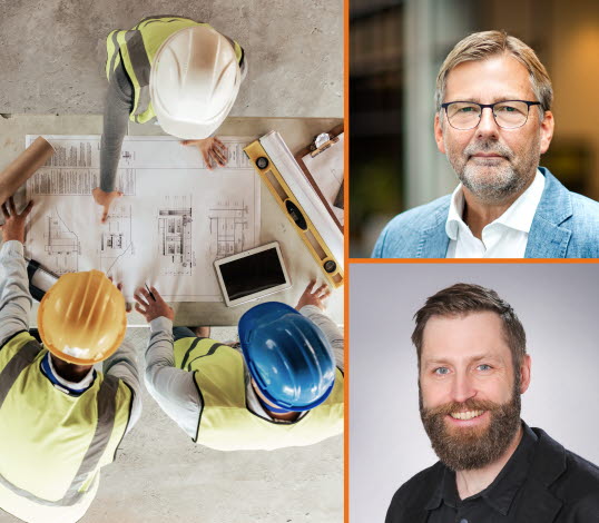 Bildkollage ang. nya byggregler.