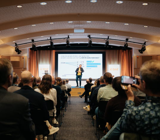 Ola Rosling, en av föreläsarna på TMFs årsmöte 2026.