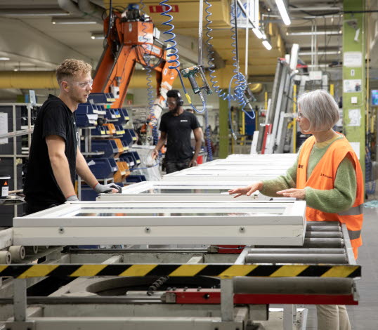 Produktionsmiljö - Elitfönster.