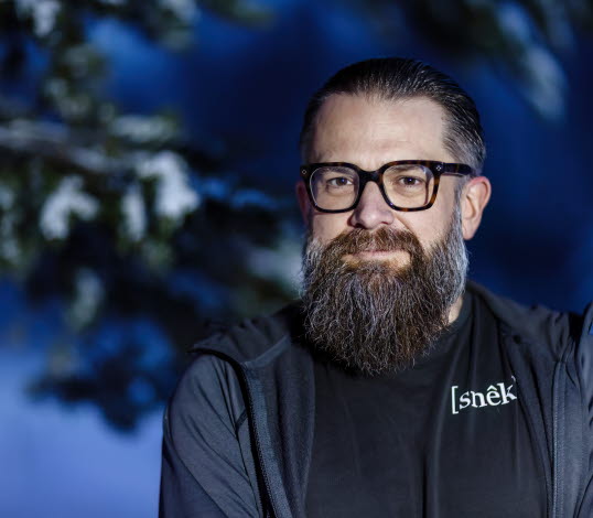 Fredrik Karlsson Peraldi, grundare/vd på Snêk.