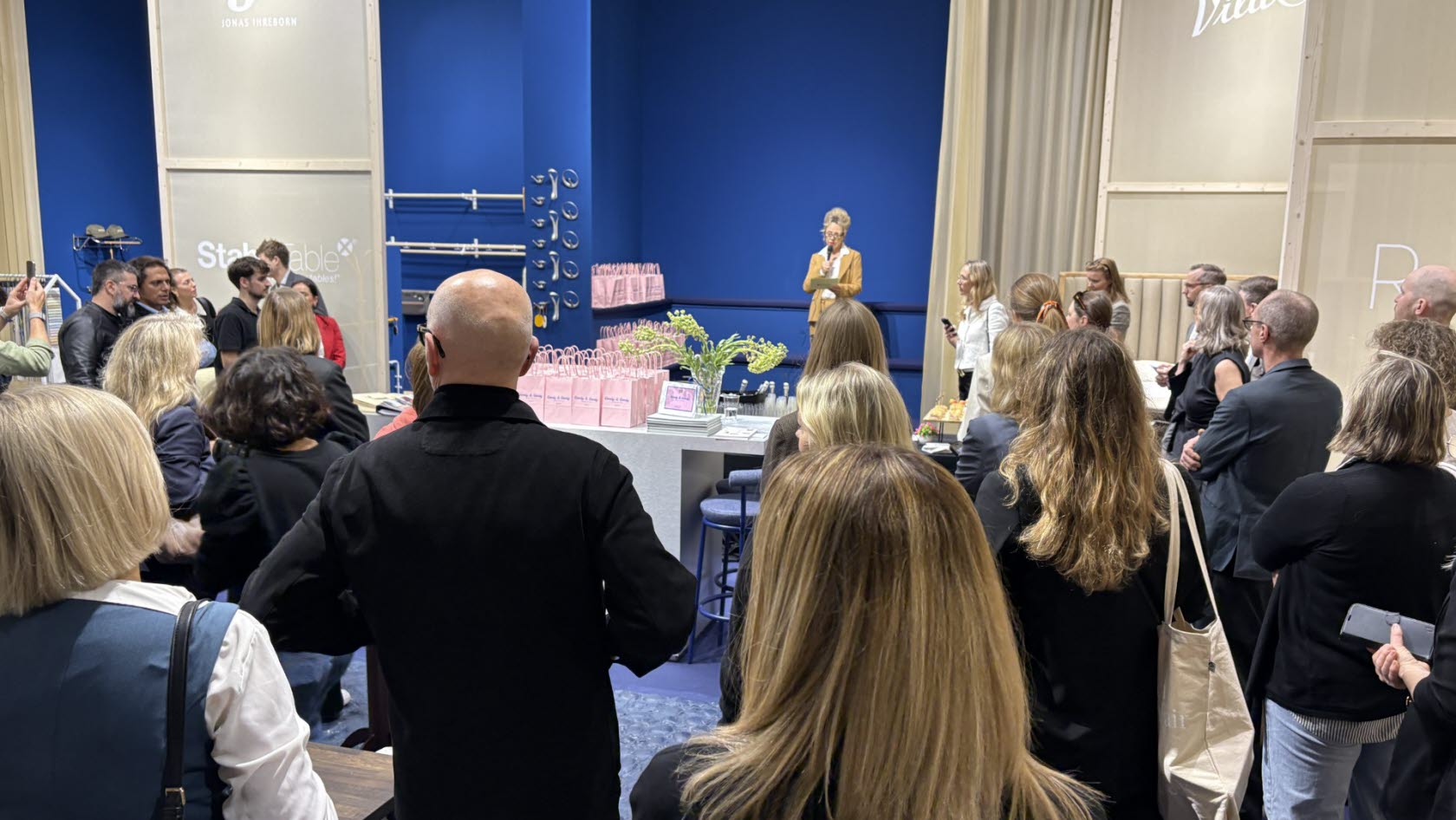 Invigning av den svenska paviljongen. 