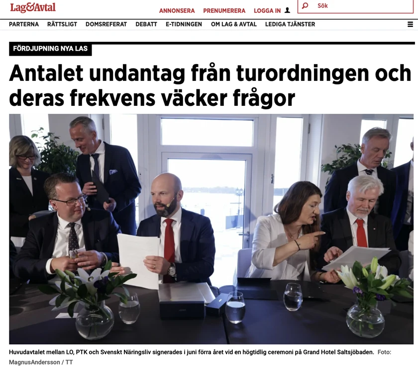 Lag & Avtal