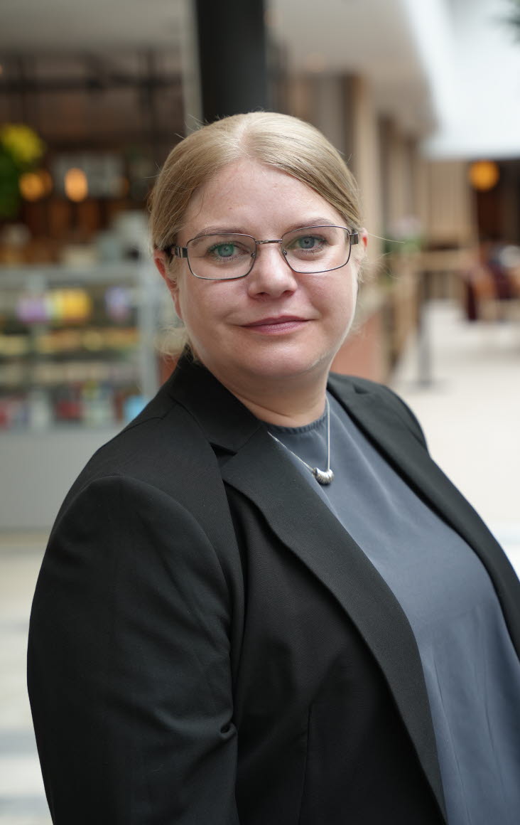 Frida Kertz, jurist/förhandlare på TMF/Grafiska Företagen